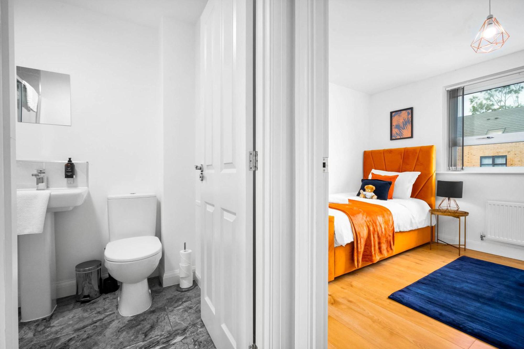 Luxury City Centre 5 Bed House With En-Suite, Bbq, On-Site Parking By Azura Nights Μπέρμιγχαμ Εξωτερικό φωτογραφία